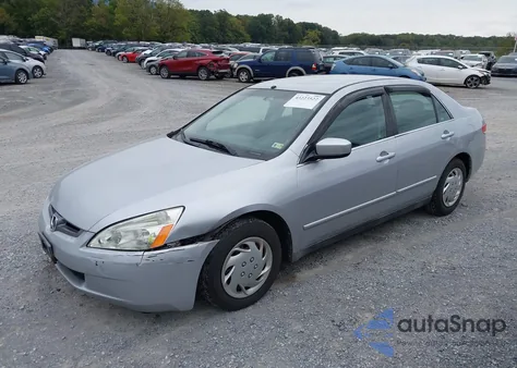2004 Honda Accord 2.4 Lx из США, поврежденный, VIN 1HGCM56384A031952